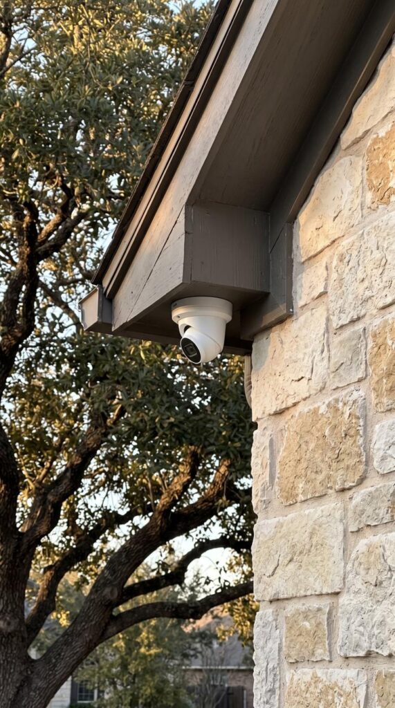 Exterior camera coverage, Georgetown, TX